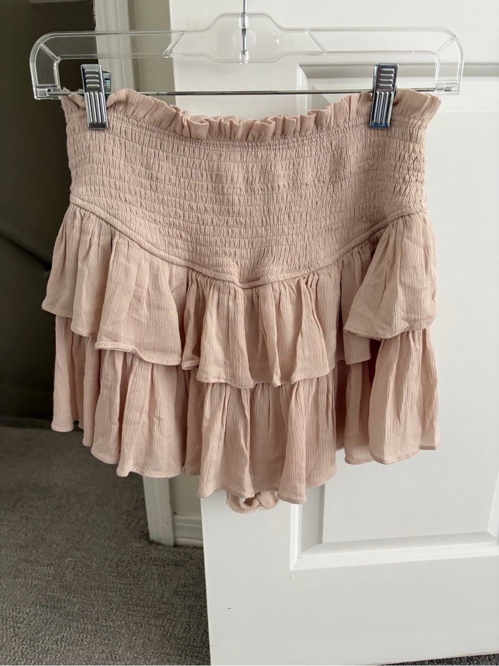 Mustard Seed Blush Pink Ruffle Skort